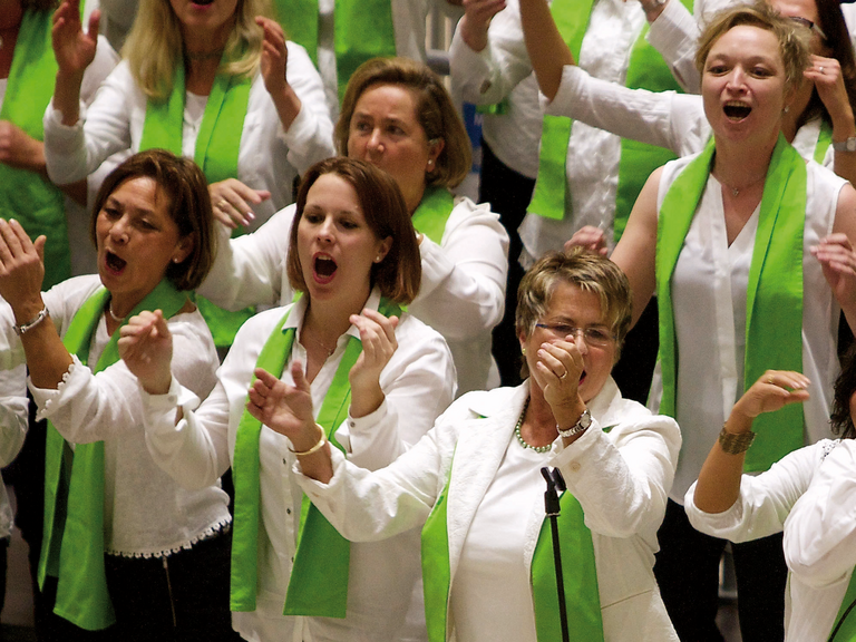 Der Albertinen Gospelchor im Albertinen Krankenhaus, Hamburg-Schnelsen