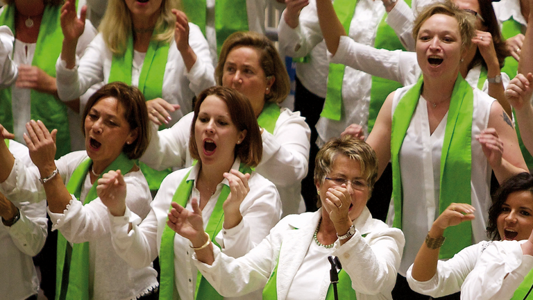 Der Albertinen Gospelchor im Albertinen Krankenhaus, Hamburg-Schnelsen