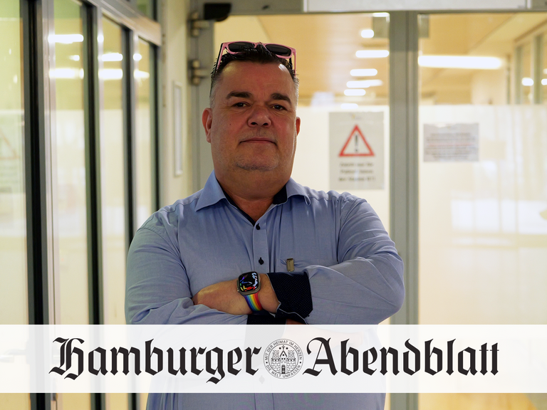 Foto von Sven Christiansen, Pflegedienstleiter in der Klinik für Psychiatrie und Psychotherapie im Albertinen Krankenhaus in Hamburg-Schnelsen