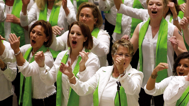 Der Albertinen Gospelchor im Albertinen Krankenhaus, Hamburg-Schnelsen